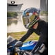 thumbnail image 2 of Casco integral para motocicleta de carreras Soman, casco para montar en carretera, casco para hombre y mujer, aprobado por DOT, 2 of 5