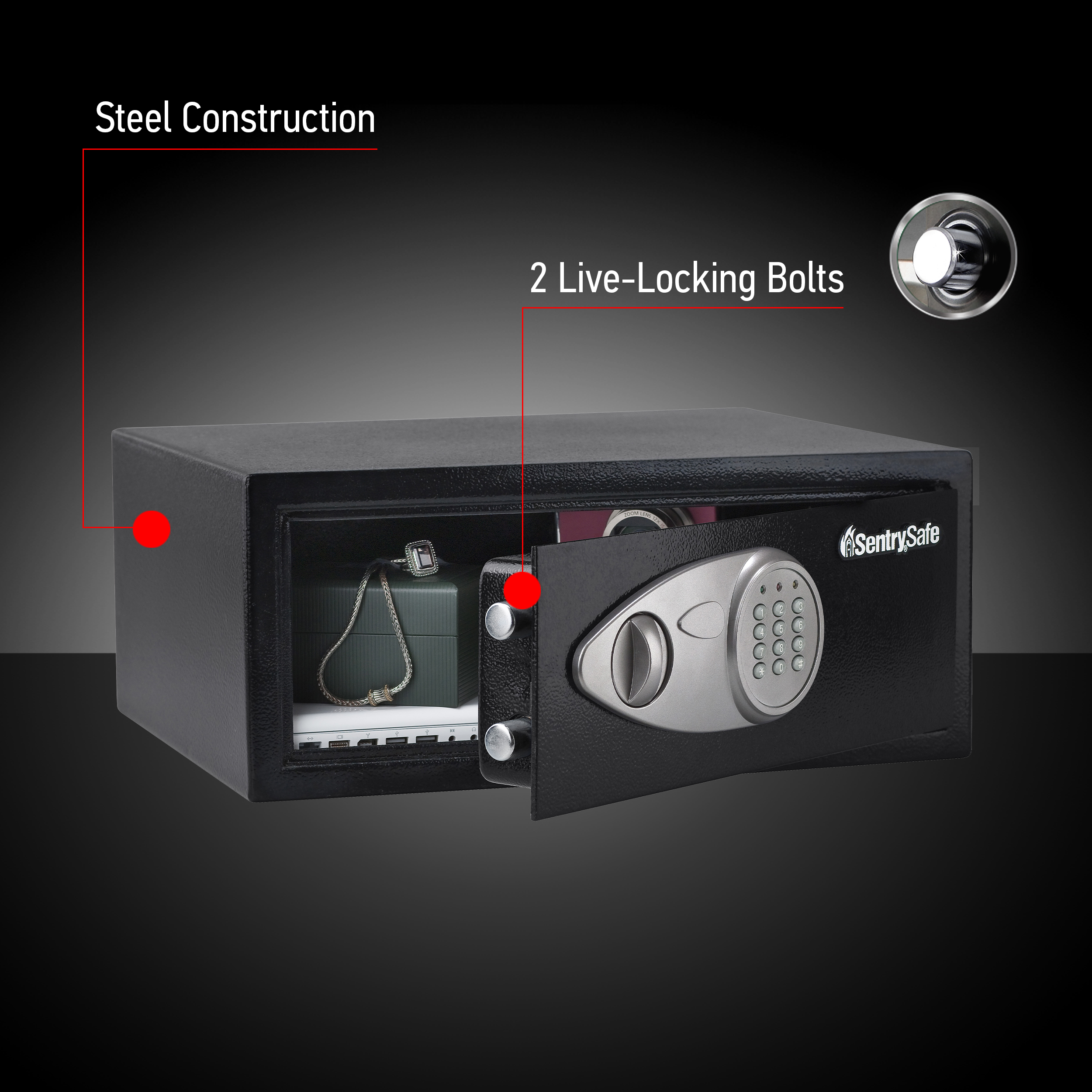 SentrySafe X075 Digital Security Safe photo 4