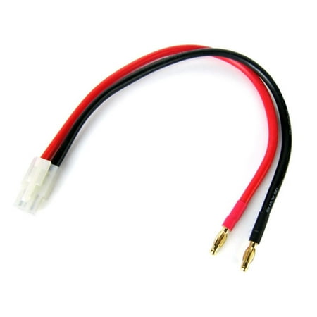 UPC: 0619960242353 | Common Sense RC BP2TMYM Tamiya Charging Adapter with Banana Plugs