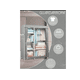thumbnail image 2 of Closet Armable Ropero Pequeño Organizador Para Ropa Xtellar Color Gris, 2 of 4