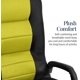 thumbnail image 5 of Songqin Swivel Gaming Chair 360 Degree Multipurpose Floor Chair Rocker for TV, Reading, Playing Video Games w/Lumbar Support, Armrest Handles, Adjustable Foldable Backrest - Black/Yellow, 5 of 16