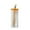 F, variant on MOQIN Glass Cups with Bamboo Lids and Straws, 24oz Mason Jar Glass Tumbler, Reusable Boba Cups, Iced Coffee Drinking Glasses for Bubble Tea, Smoothies, Juice,for Home,Cafe,Coffee Bar
