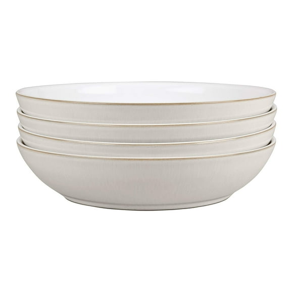 Denby Natural Canvas Pasta Bowl Set Cream Set of 4