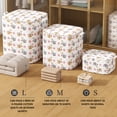 thumbnail image 4 of Bear Quilt Storage Bag Large Capacity Luggage Bag Clothes Quilt Bag Organizing Moving Packing Bag Travel/ Home Essentials, 4 of 9