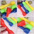thumbnail image 3 of 2pcs Ergonomic Plastic Dumbbells Hand Bars Children Morning Exercise Barbells, 3 of 3