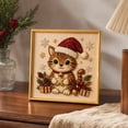 thumbnail image 4 of Pearl Art Kits for Adults, DIY Christmas Pearl Diamond Art Kit with Frame, Pearl Diamond Art, Christmas Pearl Beads Art Craft for Adults & Beginners, Artificial Diamond Dots Beads for Home Wall Decor, 4 of 7