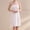 White, variant on Women's A Summer Semi Breathable Inner Glazing Mid Length Ice Silk Thin Seamless Skirt Bathing Suit Skirt Bottoms for Women Scrub Skirt Plaid Mini Skirt Split Skirt Cow Print Skirt Fall Mini Skirt