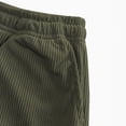 thumbnail image 5 of Dmsael Boys Corduroy Casual Pants Fashion Loose Fit Wide Leg Pants Straight Sweatpants Elastic Waist Drawstring (AG,15-16 Years), 5 of 6