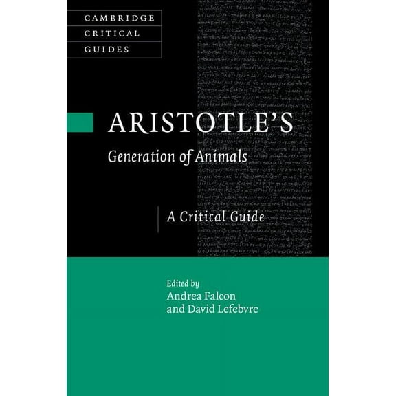 Cambridge Critical Guides Aristotle's Generation of Animals: A Critical Guide, (Hardcover)