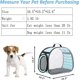 thumbnail image 4 of Pet Strap Cat Strap Breathable Bag Dog Strap Transparent Carrying Bag Cat Dog Puppy, 4 of 4