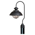 thumbnail image 1 of Vaxcel International OP21505TB Harwich Outdoor Post Light - Textured Black, 1 of 5