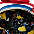 thumbnail image 5 of Loungefly Disney Snow White Cosplay Bow Handle Womens Double Strap Shoulder Bag Purse, 5 of 5