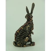 Veronese Design Steampunk Style Jack Rabbit Bronze Finished Statue