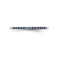 thumbnail image 4 of 14K White Gold Blue Sapphire Ring Size 6.75, 4 of 7