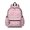 Butterfly and Pink White Pattern, variant on Pink Butterfly Word Pattern Cute School Backpack with Padded Back and Adjustable Shoulder Straps 13.4"x11"x4.7"