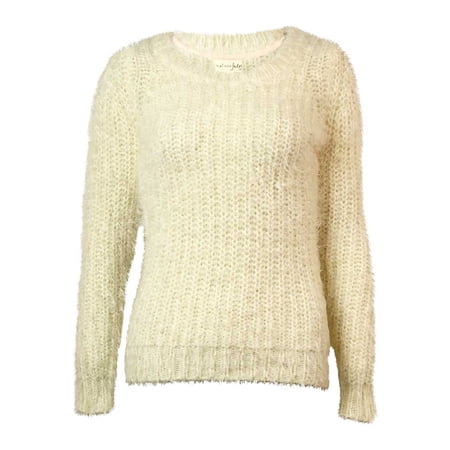 Maison Jules Womens V Neck Sweater Black Size X Small main image 0