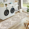 thumbnail image 6 of 2 x 8 ft Washable Hallway Runner Rugs, Non-Slip Soft Kitchen Rug Runner Laundry Room Rug, Vintage Floor Runner for Kitchen Entryway Laundry Room, 6 of 10