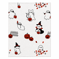 thumbnail image 6 of Halloween Flannel Throw Blanket,Soft Warm Decorative Cover Blanket,Stylish Sofa Couch Accessory for Bedroom Living Room Fall Holiday Indoor Home Party Layout, 6 of 8