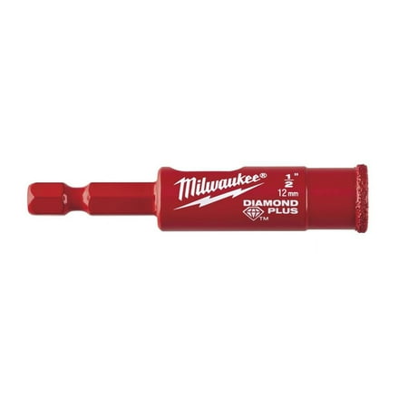 UPC: 0045242223770 | Milwaukee 49-56-0511 1/2  Diamond One-Piece Hole Saw