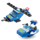 thumbnail image 5 of 147 Uds 6 en 1 serie de policía de ciudad modelo de coche bloques de construcción de partículas pequeñas montaje niños ladrillos rompecabezas juguetes regalo,8612-6, 5 of 7