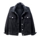thumbnail image 1 of Abrigos de primavera y otoño para mujer, chaqueta vaquera de manga larga sólida cálida, ropa de abrigo Fridja hkj1024, 1 of 4