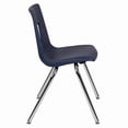 thumbnail image 7 of Advantage Navy Student Stack School Chair - 18-inch ADV-SSC-18NAVY, 7 of 7