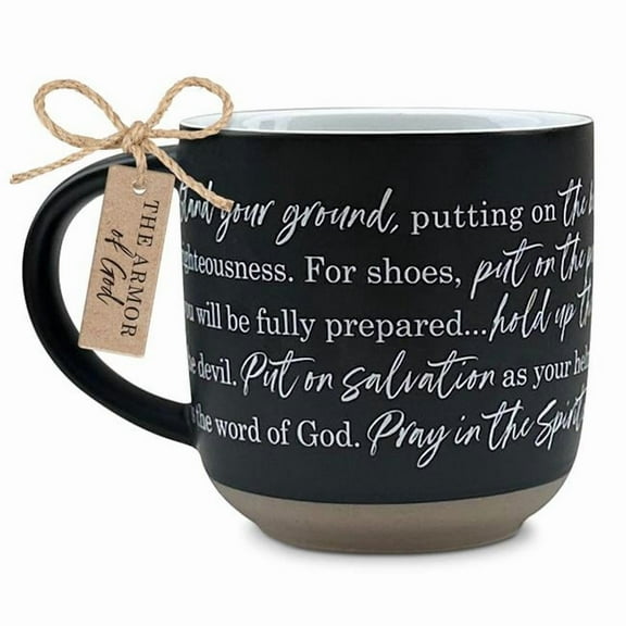 LCP  Mug Armor Of God Eph. 6:14-18 Black