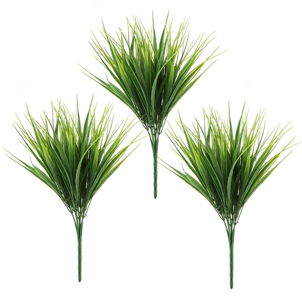 Coofit Fake Plant Branch Plastic Realistic Fake Leaves Stem Artificial