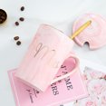 thumbnail image 4 of Mr and Mrs Coffee Mugs, Wedding Gifts for Couple, Handmade Unique Design, Elegant Gifts Box, Anniversary Present, Food-Grade Material, 4 of 5