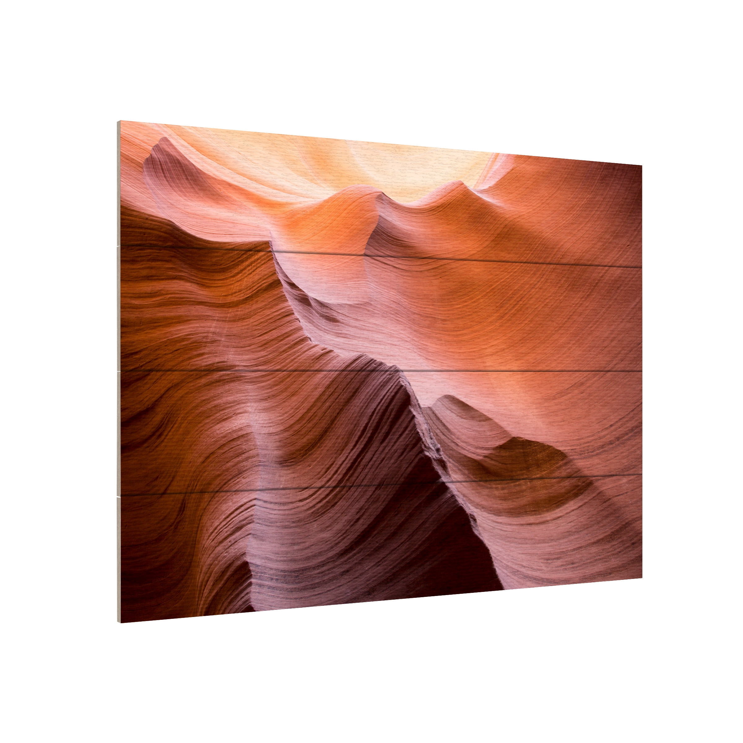 Trademark Fine Art 'Smooth II' Wooden Wall Art Art by Moises Levy