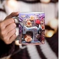 thumbnail image 3 of Rungungde 3D Bookshelf Mug - 3D Bookshelves Hole In A Wall Mug, 3D Bookshelf Coffee Mug, Creative Space Design 3D Library Shelf Ceramic Mug, Cool Gifts for People Who Like To Reading, 3 of 11