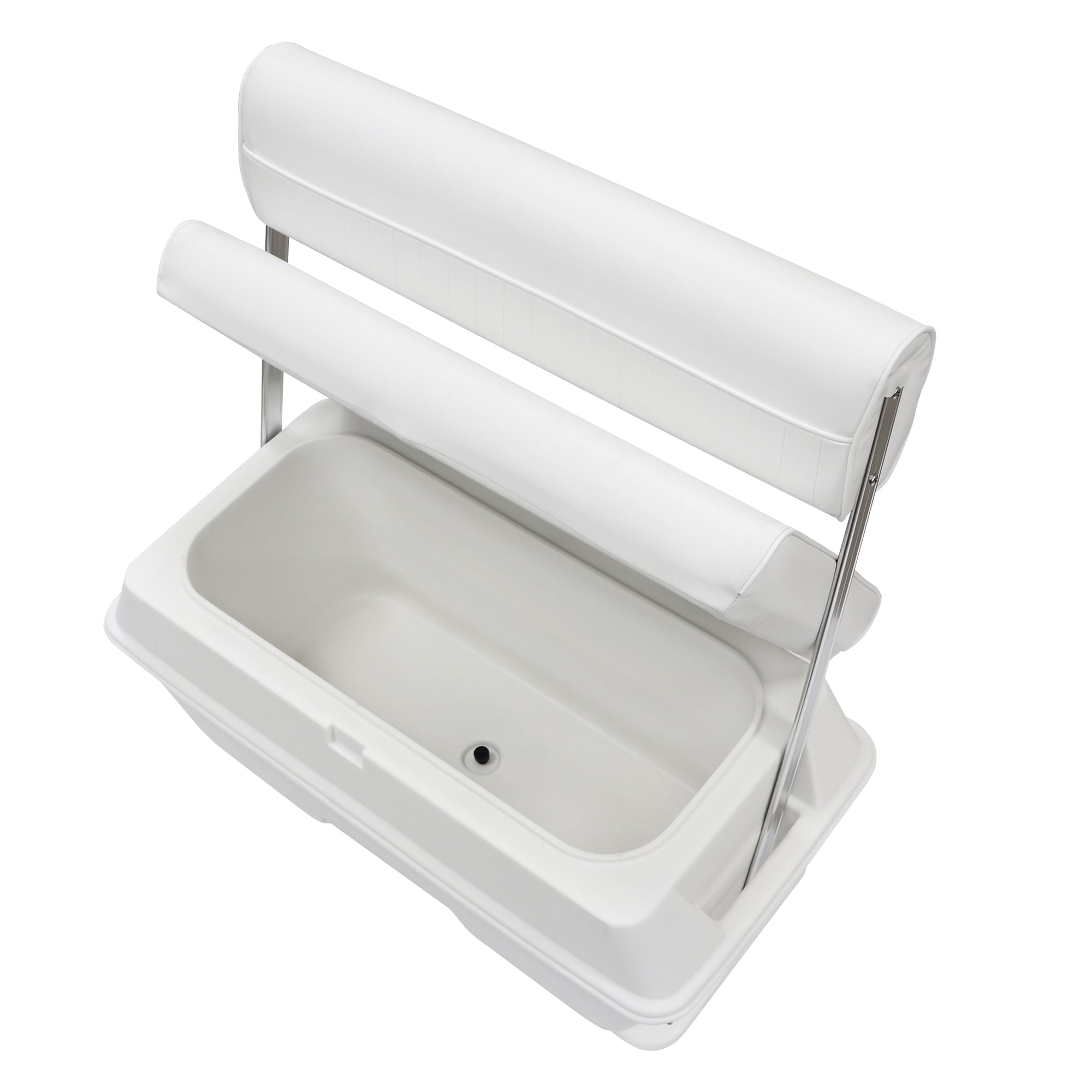 Wise Swingback Brite White Coolers Seat, 70 Quart