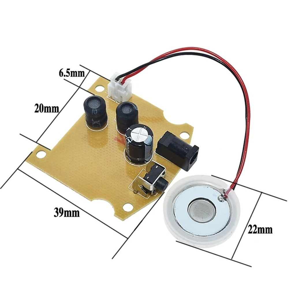2PCS DC 3.7V-12V D20mm 113KHz Mist Maker Atomization Maker Module Humidifier