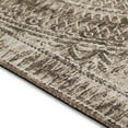 thumbnail image 6 of Yuma Indoor/Outdoor Brown Farmhouse Medallion 5' x 7'6" Non-Skid Area Rug, 6 of 9