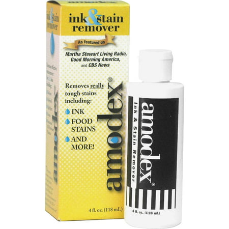 Amodex Ink & Stain Remover 4oz (Best Stain Remover For White Clothes In India)