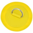 thumbnail image 3 of Parche Anillo en D 8 Cm PVC Con Forma Redonda para Paleta Tabla Surf () Amarillo, 3 of 4