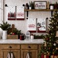 thumbnail image 5 of Sm:)e Black Red Buffalo Plaid Snowman Xmas Trees Christmas Kitchen Dish Towels 18 x 26 Inch Set of 4, 5 of 7