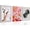 NO066, variant on Framed Leopard Print Wall Art Set of 3, Cute Cherry Lips Bow Canvas Posters With Pink Ribbon, Glam Aesthetic Girls Room Wall Decor for Bedroom Bathroom Living Room 12x16 inch