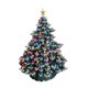 thumbnail image 2 of Resina De Navidad Con Luz De Hadas Led Lámpara Colorida De Navidad Para Decoraciones De Adornos De Vacaciones De Fiesta De Navidad Serendint HA043977-04, 2 of 6