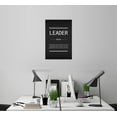 thumbnail image 3 of Inspirational Success Painting Poster Leader Noun Inspirational Canvas Wall Art Inspiring Entrepreneur Quotes Poster Inspiration Picture Office Decoration Artwork Ready to Hang12x18, 3 of 6