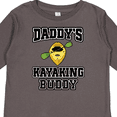 thumbnail image 4 of Inktastic Kayak Gifts Daddy Kayaking Buddy Boys or Girls Long Sleeve Toddler T-Shirt, 4 of 5