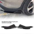 thumbnail image 4 of Rear Spoiler Bumper Lip Diffuser Splitter Canard Protector Side Skirt Gloss Black ABS Universal Body Kit for Cars, 4 of 5