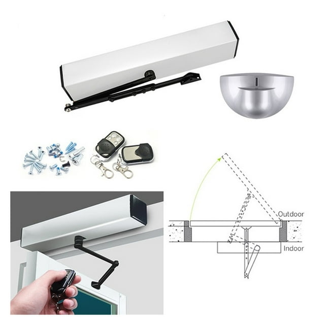 Automatic Swing Sliding Garage Gate Door Opener Door Operator Electric Door Closer With Remote Control Access Control ,Easy to Install
