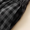 thumbnail image 5 of Women's Pants Fashion Casual Pants For Women Checkered Loose Harem With Elastic Waistband For Casual Wear, 5 of 5