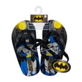 thumbnail image 1 of Sandalias Chanclas De Tu Personaje Favorito Negro Batman 11-12, 1 of 5