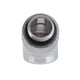 thumbnail image 5 of Hilos G1/4 Rosca de tornillo G1/4 Conector de latón de rotación de codo de 45 grados (Plata) Likrtyny Para estrenar, 5 of 8