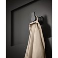 thumbnail image 2 of Moen Rinza Matte Black Single Robe Hook, 2 of 2