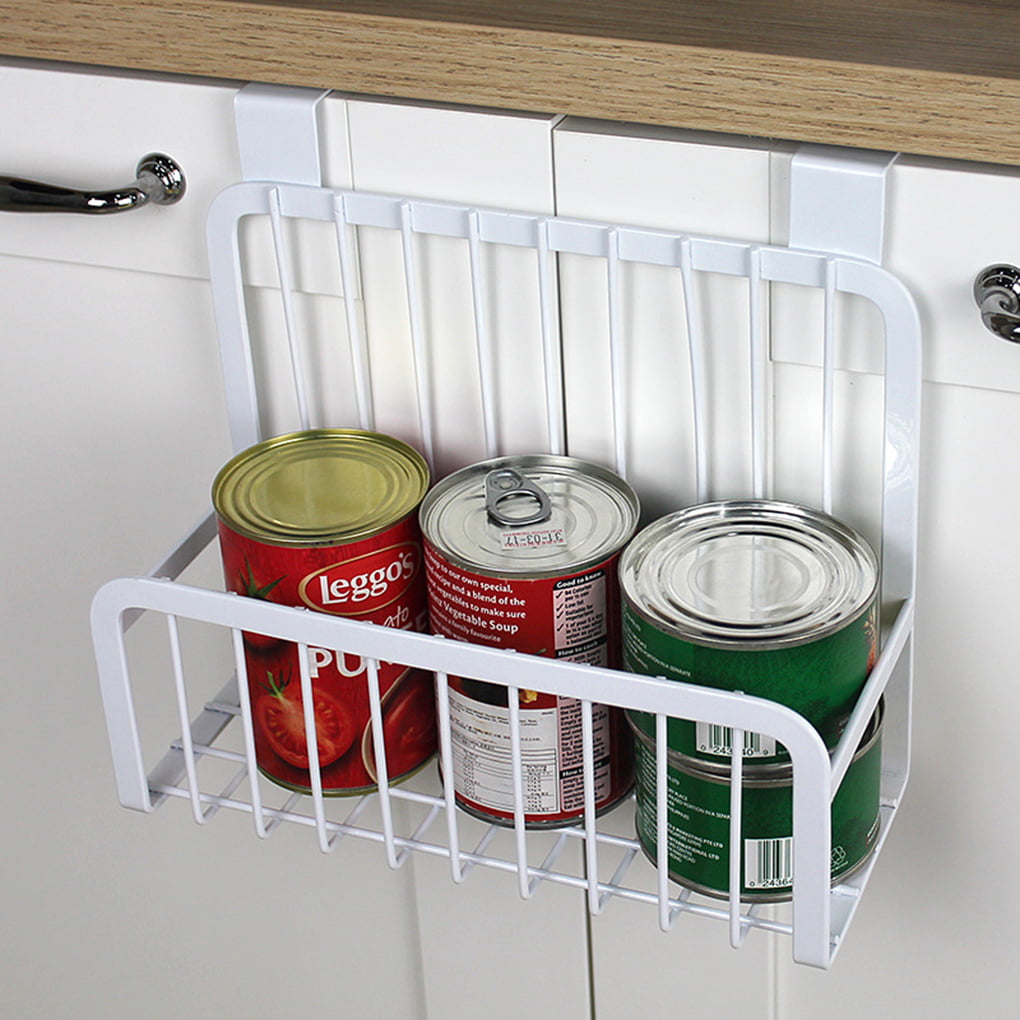 2 x Over Door Cupboard Kitchen Hanging Organiser Basket Multipurpose Storage NEW 