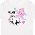 thumbnail image 4 of Inktastic Wish Upon a Starfish- Cute Boys or Girls Long Sleeve Toddler T-Shirt, 4 of 5