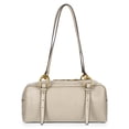thumbnail image 2 of Scoop Women's Faux Leather Top Handle Shoulder Bag, Almond Biscuit, 2 of 7